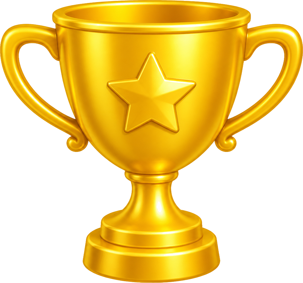 1st place trophy