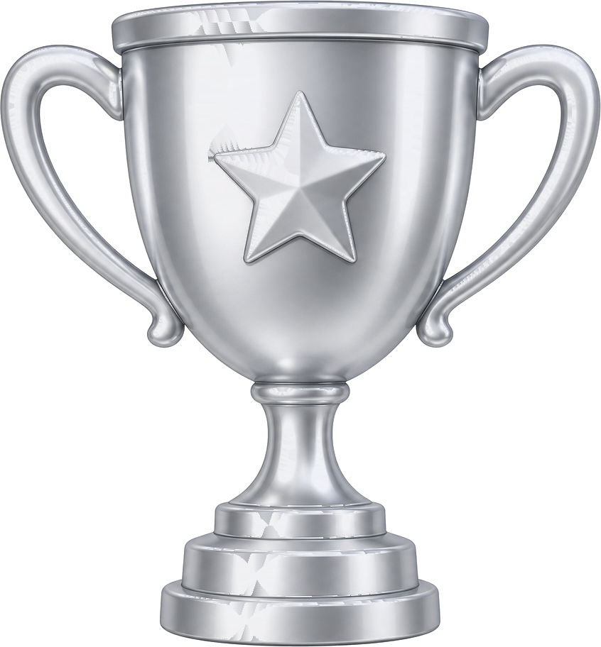 2nd place trophy